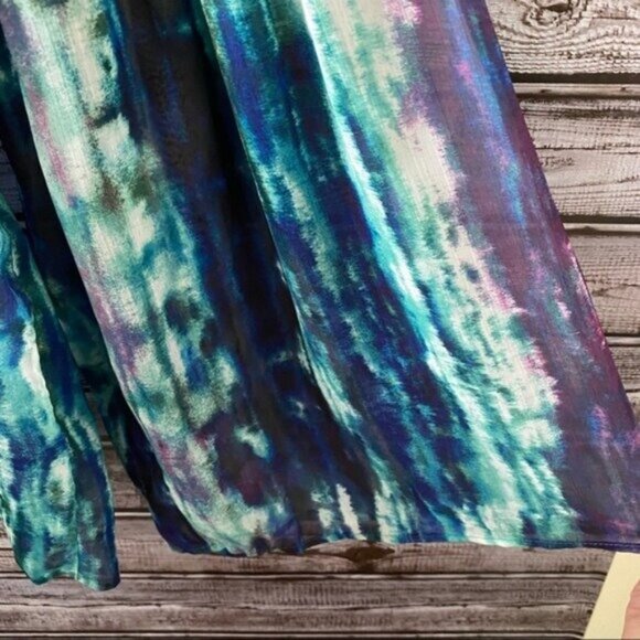 Messino Women's Semi-Sheer Multi-Colored Blouse Size XXL - Picture 7 of 12